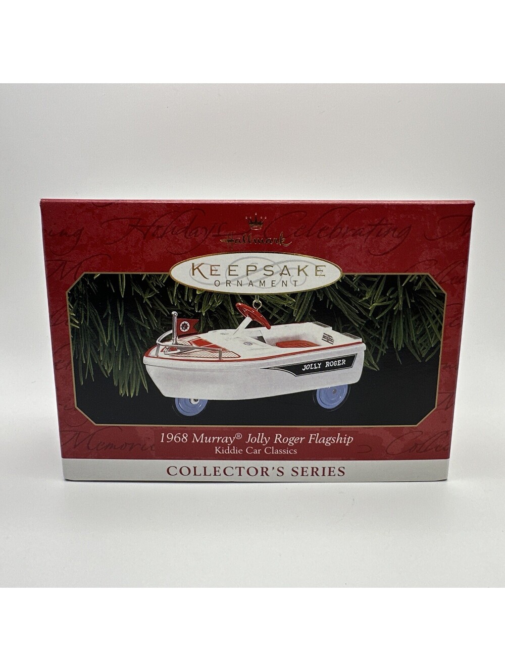 Hallmark Keepsake Ornament Kiddie Car Classics 1968 Murray Jolly Roger Flagship